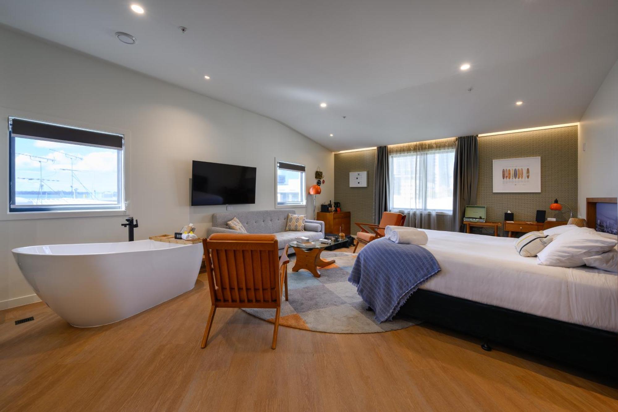 Hotel Ohtel Auckland Exteriér fotografie A suite at the hotel