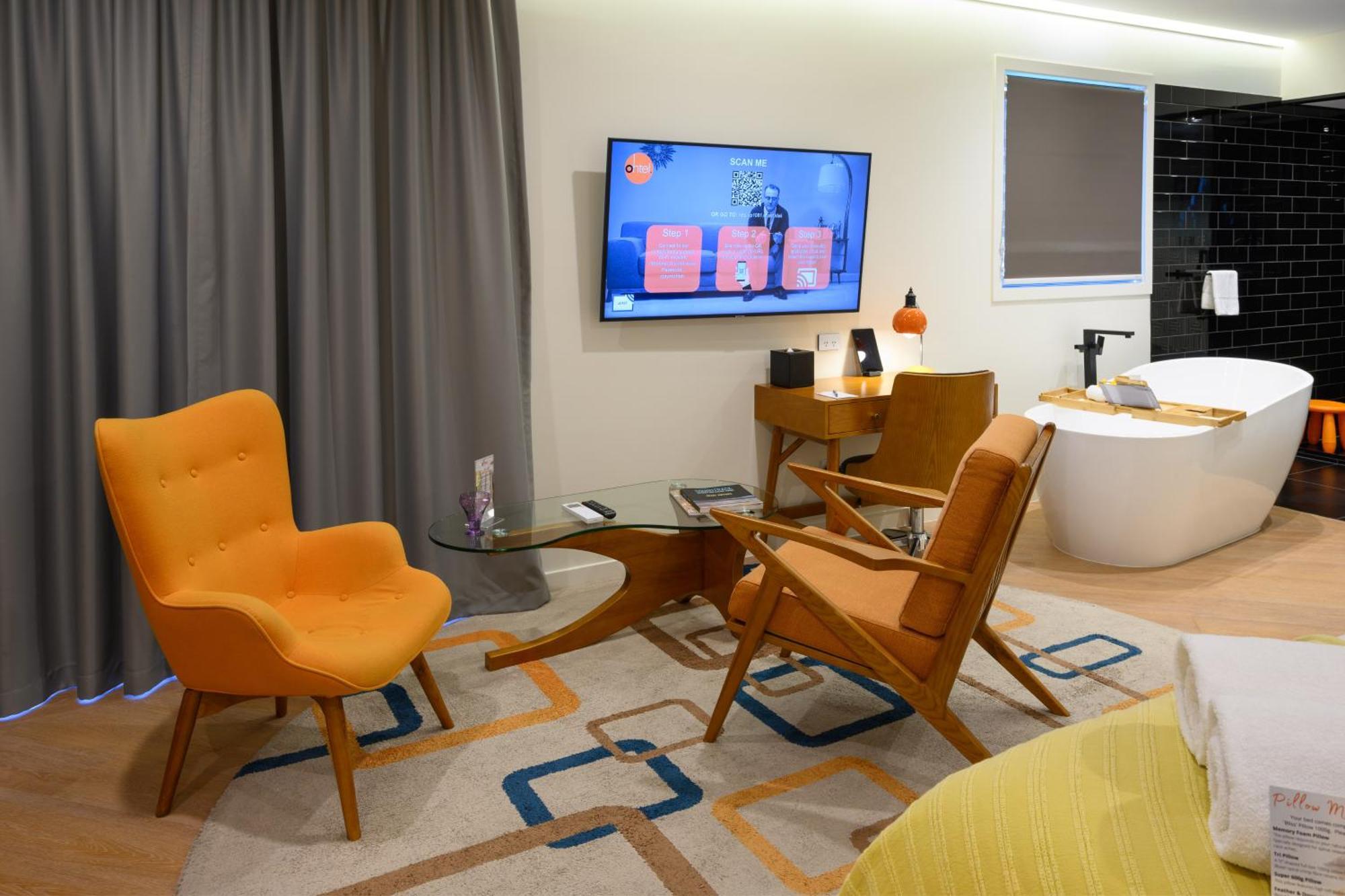 Hotel Ohtel Auckland Exteriér fotografie A room at the hotel