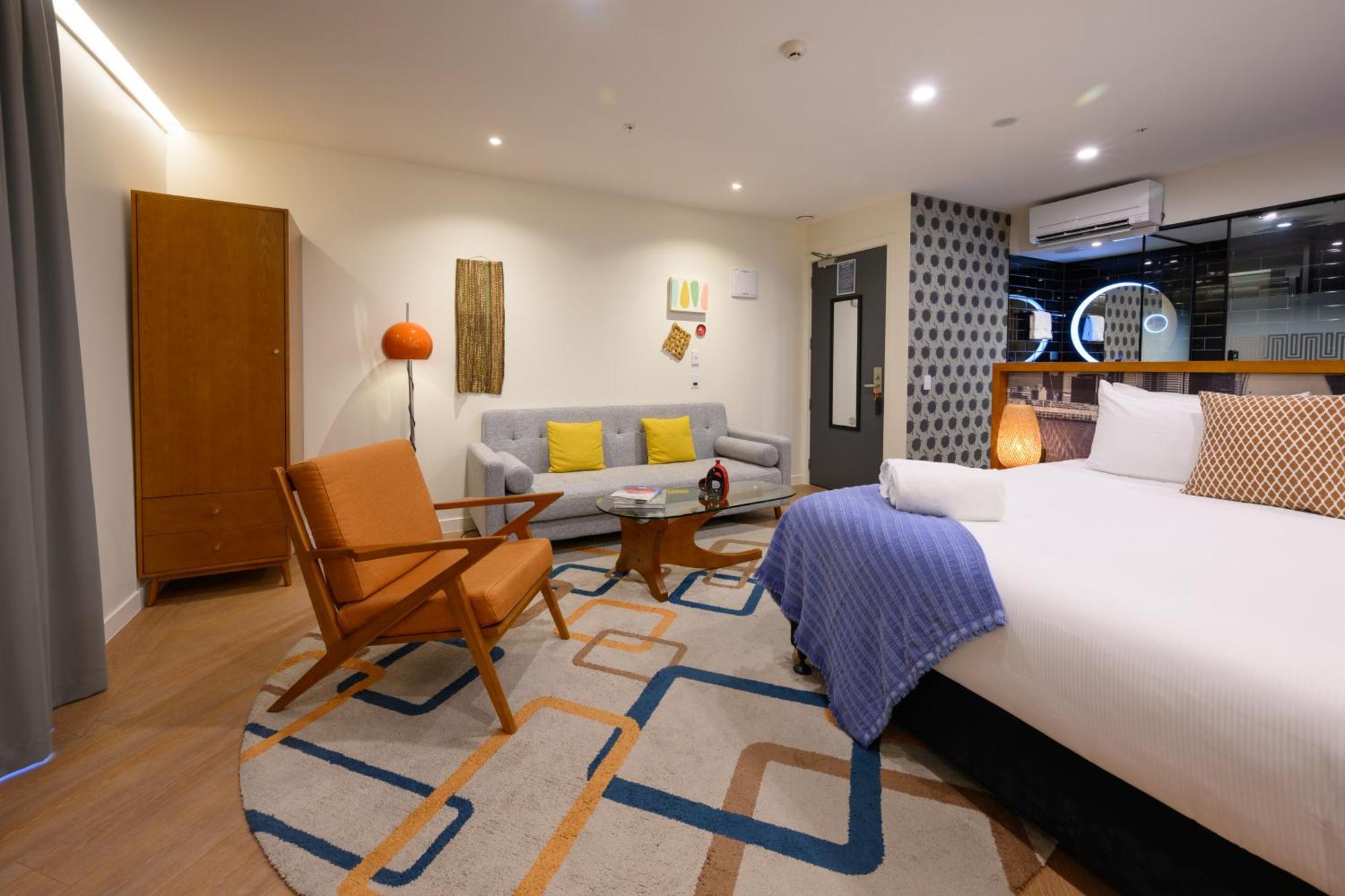 Hotel Ohtel Auckland Pokoj fotografie A room at the hotel